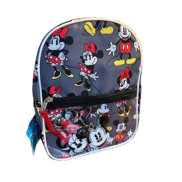 Disney Mickey & Minnie 10” Mini Backpack - NWT - Picture 2 of 4
